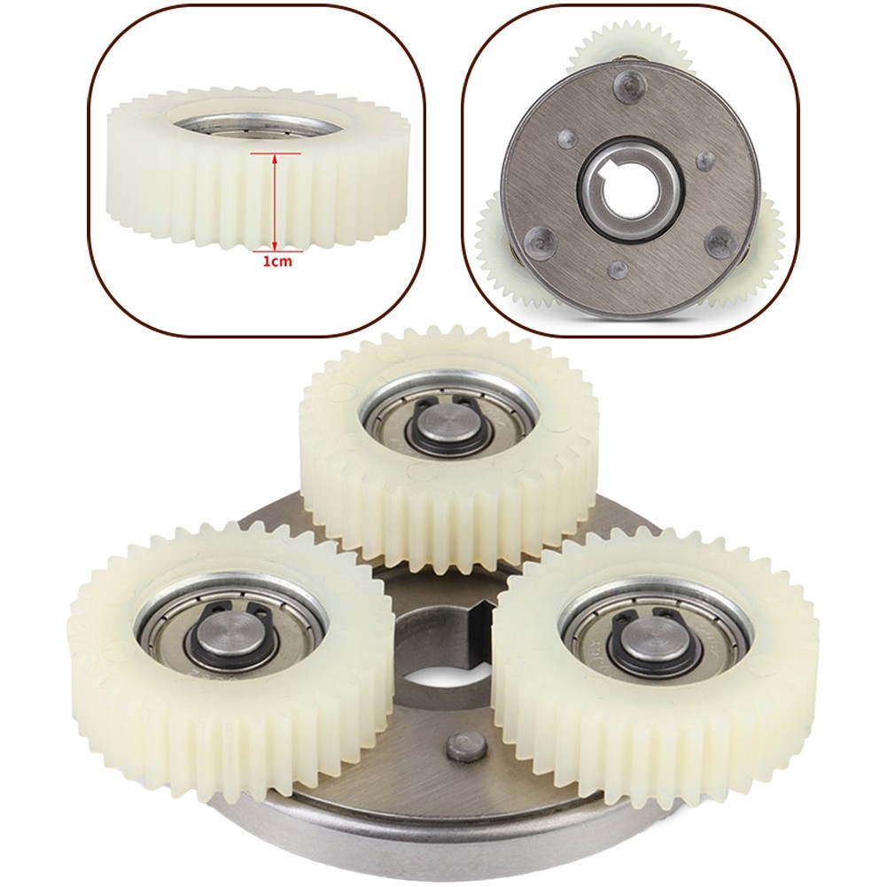 Bánh răng Nylon 8 Tooth cho xe đạp điện, tương thích 36T/250W-350W