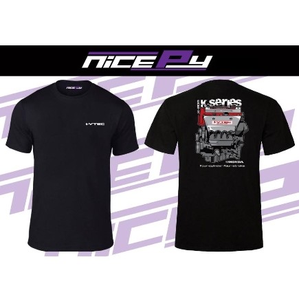 Áo thun sợi nhỏ i-vtec honda