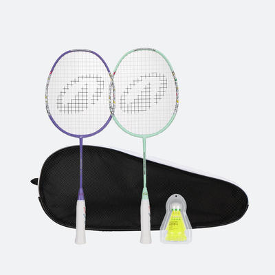 Bộ vợt cầu lông trẻ em DECATHLON BR 190 Sensation tím/xanh dương mã 8858761