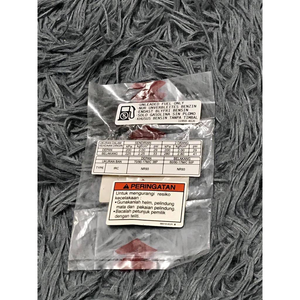 bộ tem thông số satria fi raider fi