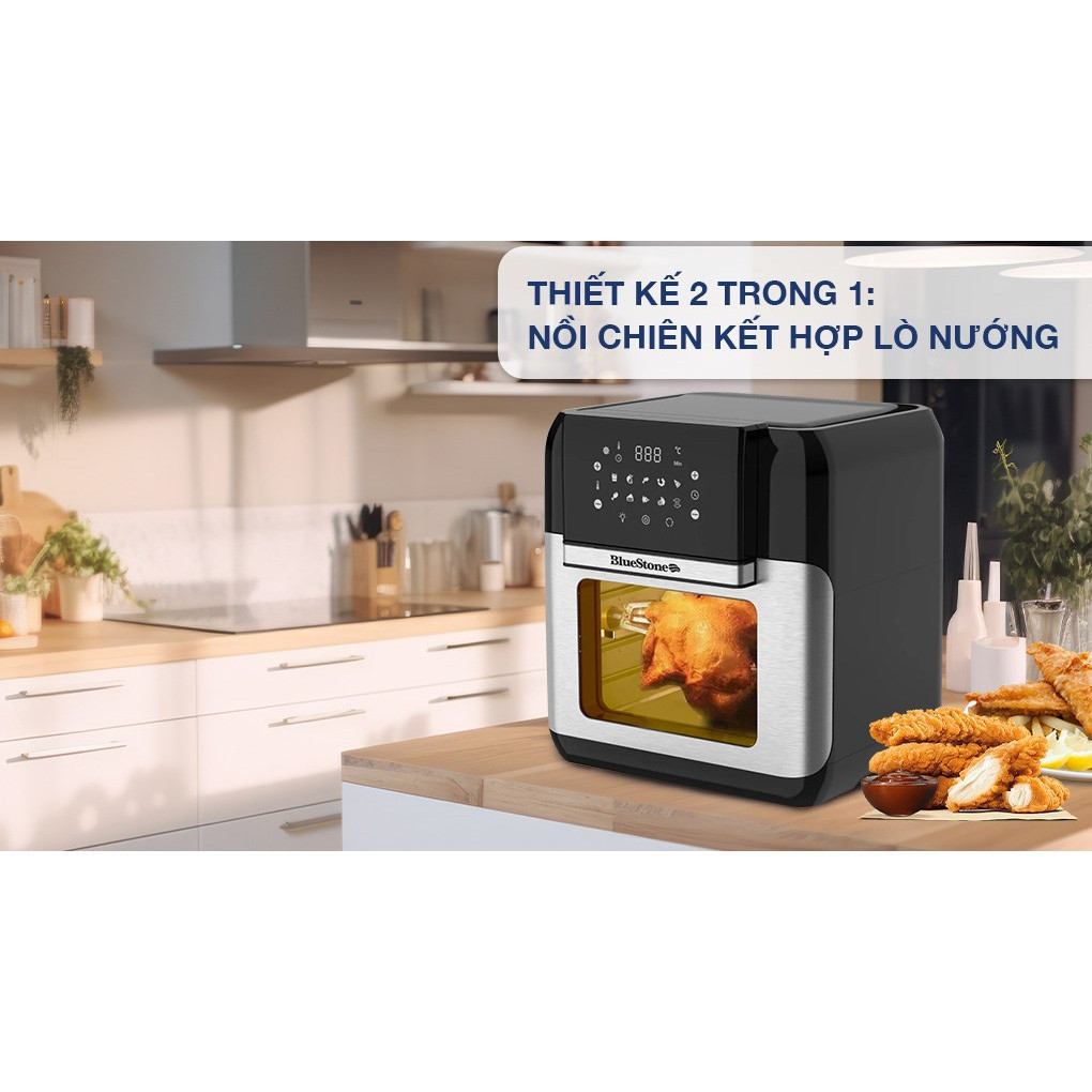 NỒI CHIÊN KHÔNG DẦU BLUESTONE AFB-5888– Thiết Kế Hiện Đại Dễ Vệ Sinh