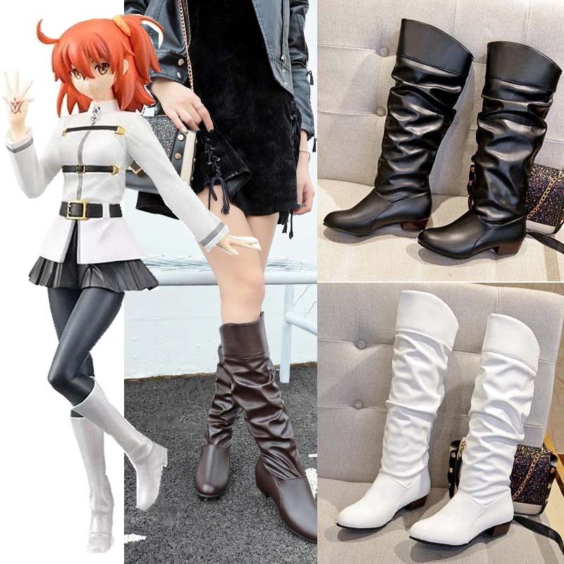 Anime Fate Grand Order Cosplay Giày Halloween Gudako Cosplay Giày Cao Gót Cho Nữ Fujimaru Ritsuka Bo