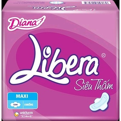 Băng vệ sinh Diana Libera 8 miếng