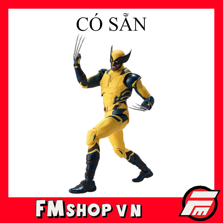 (New) Mô Hình Nhân Vật SHF Wolverine And Deadpool Logan BL