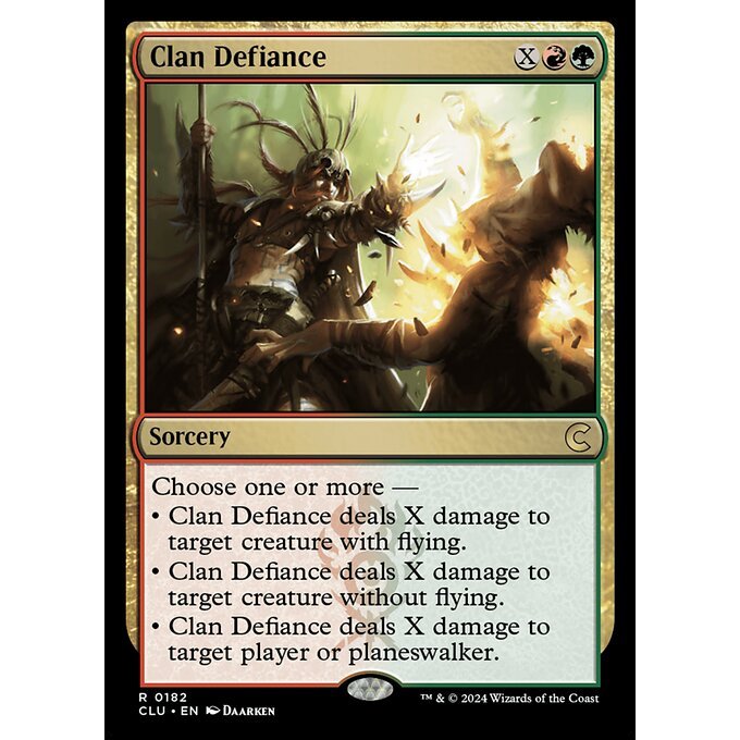 Magic: The Gathering - Ravnica: Clue Edition - Clan Defiance (182)