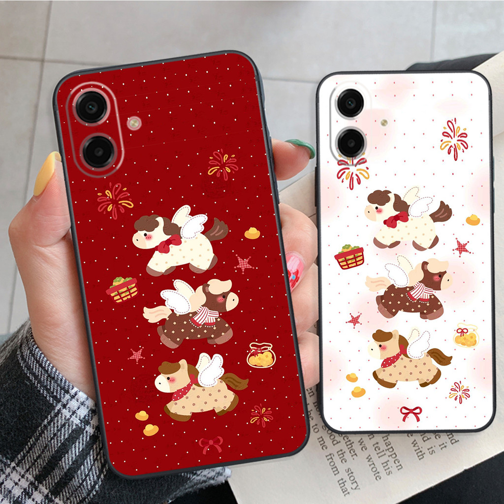 Ốp lưng Samsung A05 / Samsung A05S / Samsung A06 / Samsung A06 5G in Ngựa Tết Lucky tài lộc,bảo vệ c