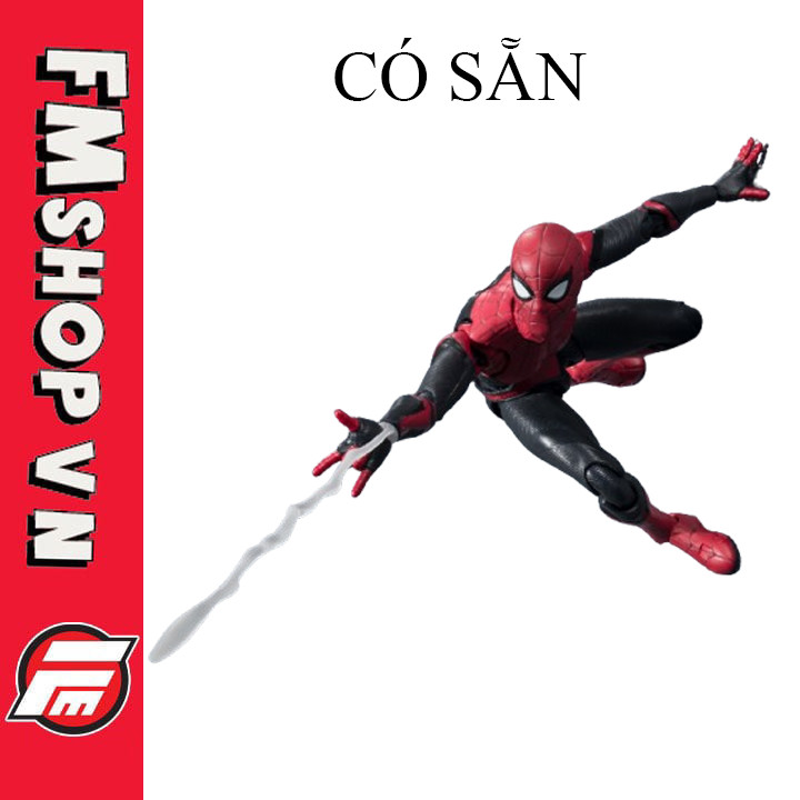 (2nd) Mô Hình Nhân Vật SHF Spiderman Upgraded Suit Best Selection
