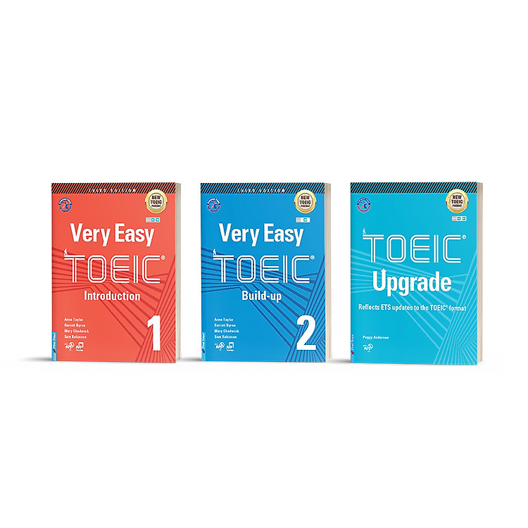 Bộ sách Luyện thi NEW TOEIC. Trình độ Sơ - Trung cấp (Very Easy TOEIC 1 + Very Easy TOEIC 2 + TOEIC 