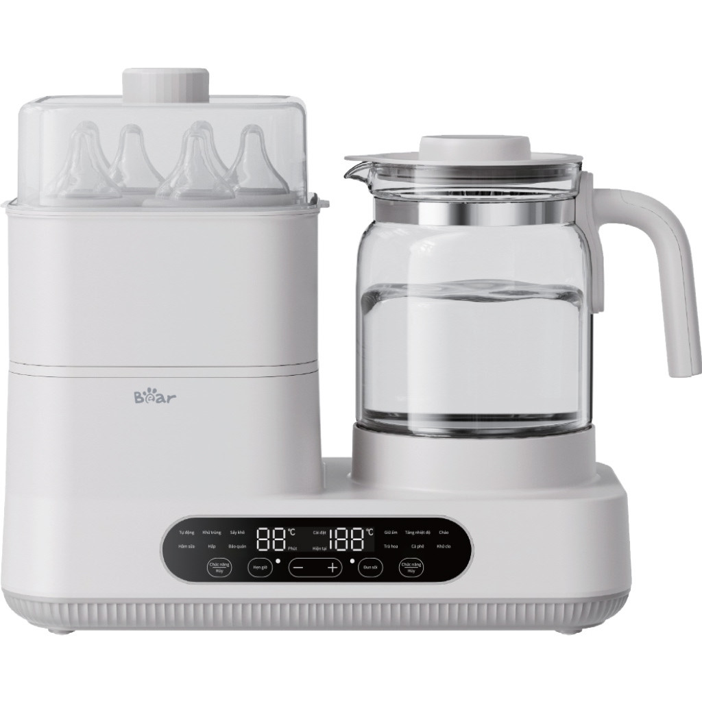[Mới 2025] Máy đun nước và hâm sữa tiệt trùng Bear WW-5H12V78