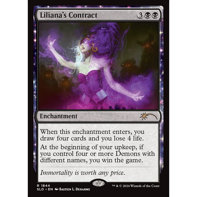 Magic: The Gathering - Secret Lair Drop - Liliana's Contract (1844)