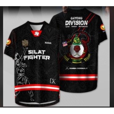 Áo thun Silat Fighter Gayong Division Microfiber Jersey