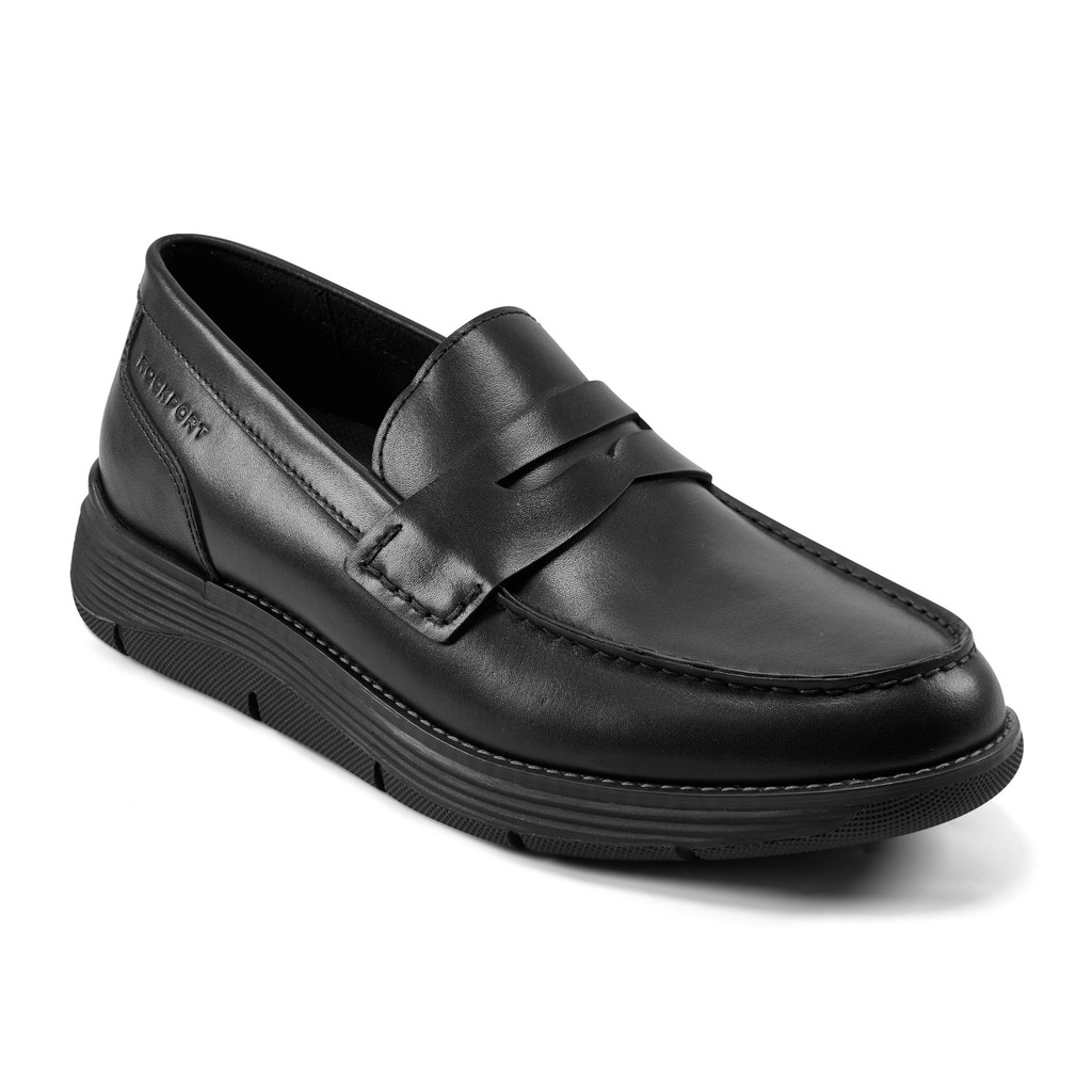 Giày Lười Nam   Rockport Liam Penny Loafer LIAM000BLK01 243