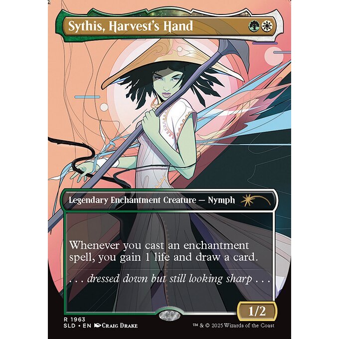Magic: The Gathering - Secret Lair Drop - Sythis, Harvest's Hand (1963) Foil