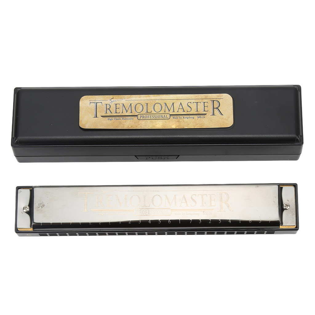 Orachel1-PH Harmonica 24 lỗ Chìa khóa cơ quan miệng C
