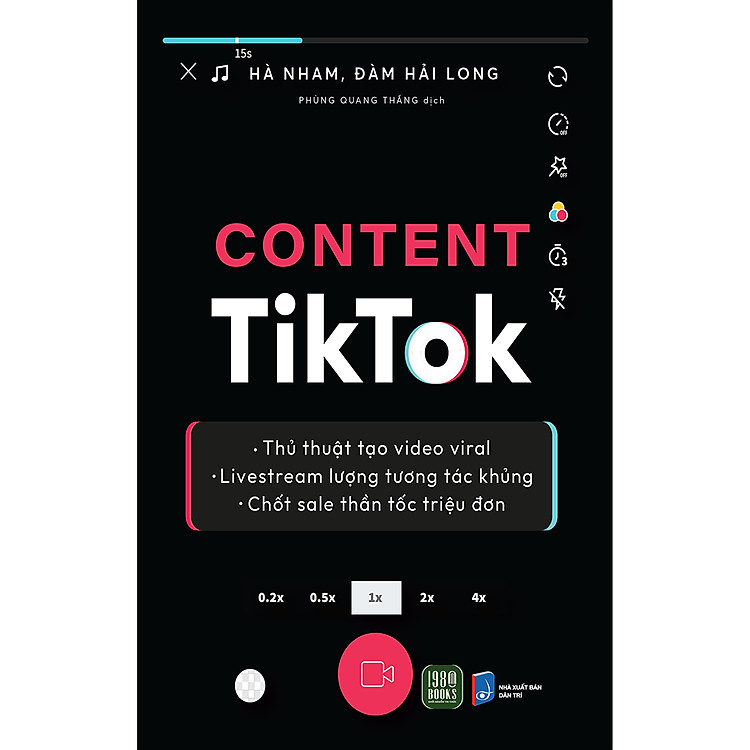 Sách Content Tiktok - 1980Books