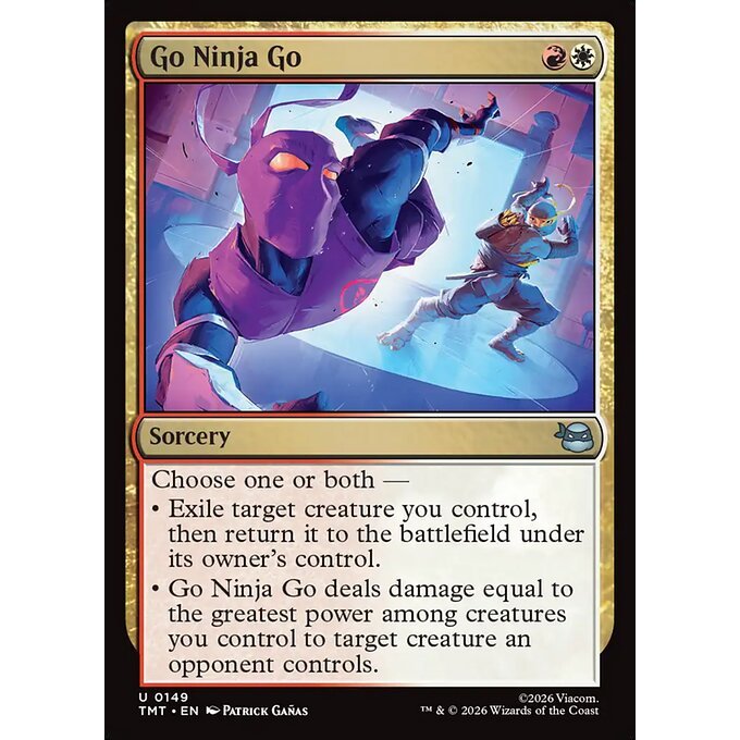 Magic: The Gathering - Teenage Mutant Ninja Turtles - Go Ninja Go (149)