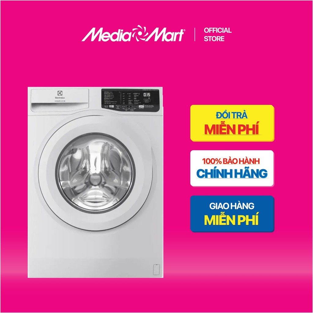 Máy giặt lồng ngang Electrolux Inverter 10Kg EWF1025DQWB Bảo hành Chính hãng.