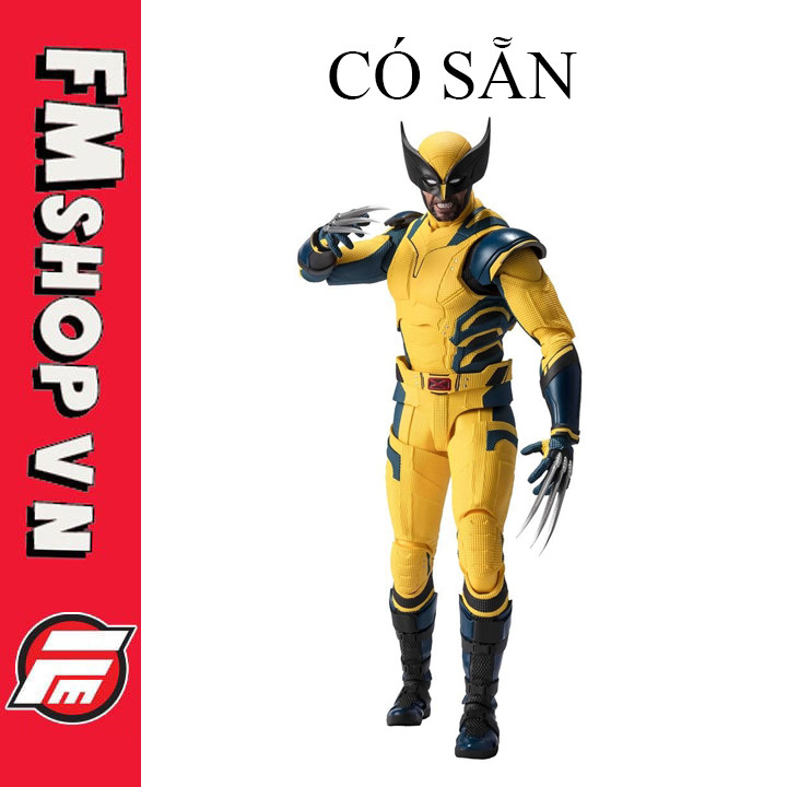 (New) Mô Hình Nhân Vật SHF Wolverine And Deadpool Logan BL