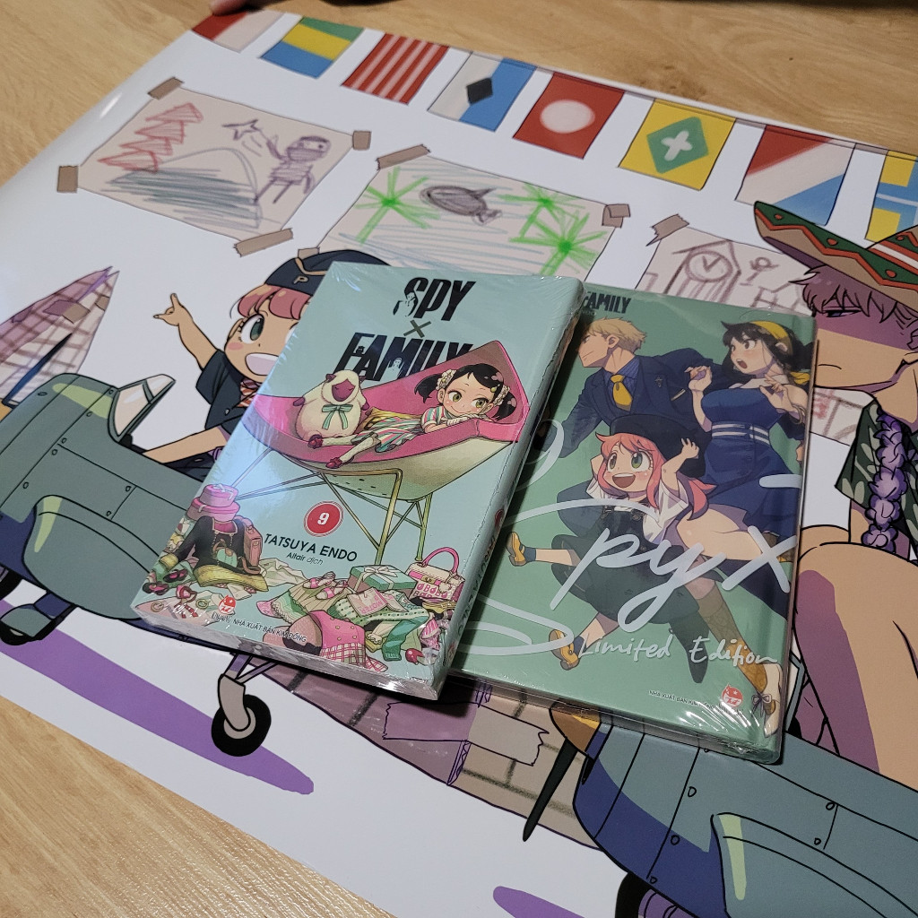 Spy x Family 9 Combo 2 bản + poster
