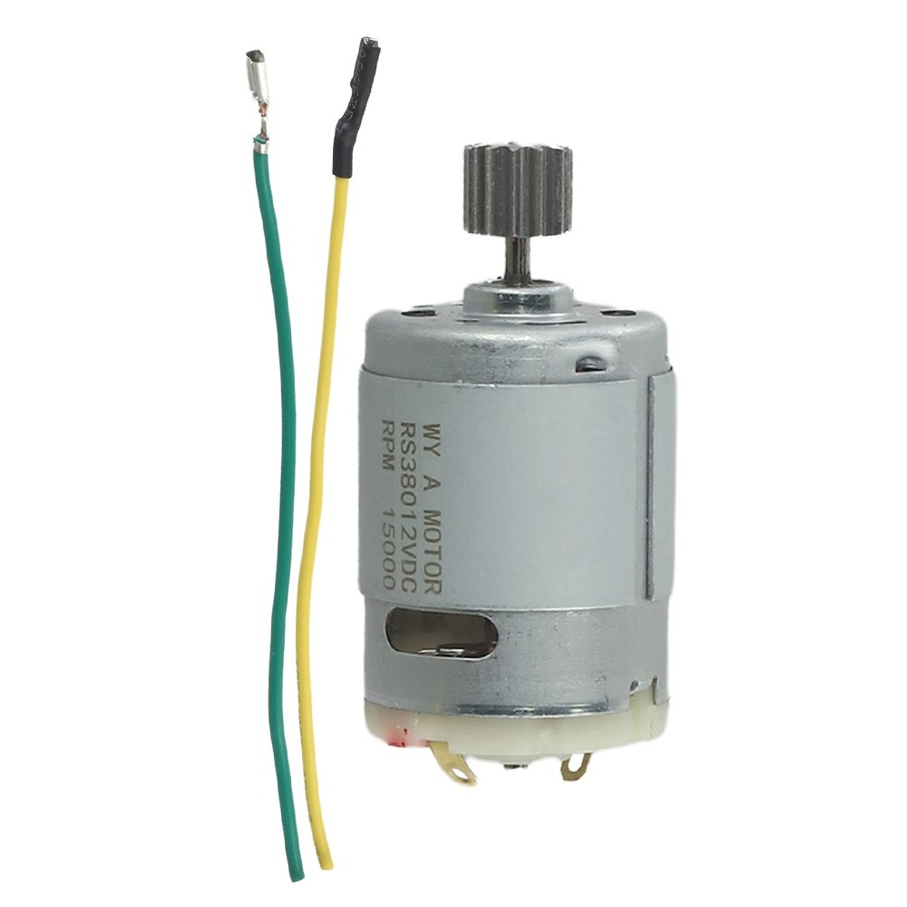 [NMUN] Động Cơ Cho Xe Điện 550 RS390 RS380 12V 6V DL555 24V 10 Răng cm