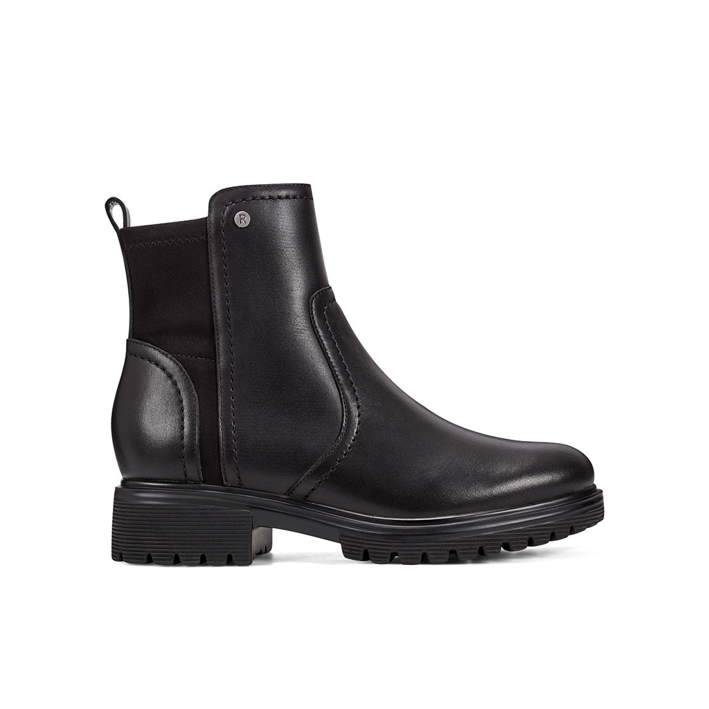 Giày Bốt Nữ   Rockport Isalina Lug Sole Chelsea Boot ISALINABLK01 244