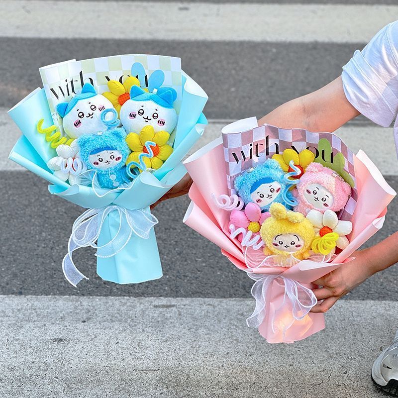 [HÀNH HÀNG CÓ SẴN]
Chiikawa Uzawa Búp Bê Búp Bê Bó Hoa Tám Búp Bê Quà Tặng Dễ Thương Cho Bạn Trai Bạ