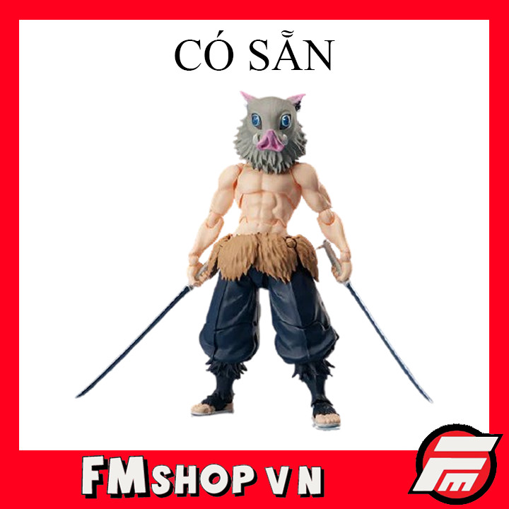 (2nd Thiếu Base 3 Fig Chibi) Mô Hình Nhân Vật Buzzmod 1/12 Inosuke Haishibira