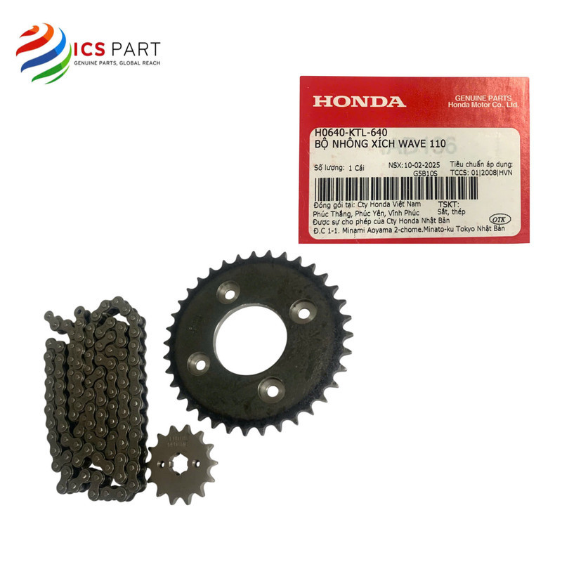 H0640KTL640 |  Nhông Xích, Sên      Wave Alpha Rs 100     Honda