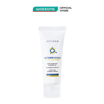 [Quà tặng không bán] Gel Rửa Mặt Cho Da Dầu Mụn Actidem Derma pH Gel Cleanser 30ml