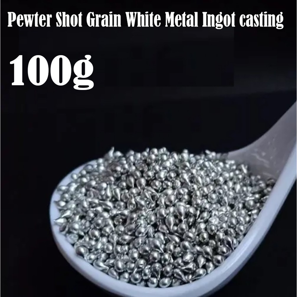 100g Khuôn đúc phôi kim loại trắng Pewter cao cấp