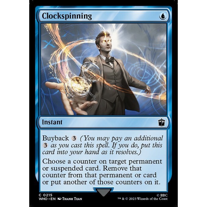 Magic: The Gathering - Doctor Who - Clockspinning (215)