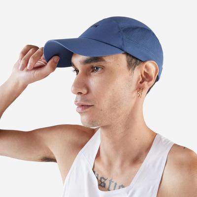 Mũ lưỡi trai chạy bộ nam nữ DECATHLON Kiprun V2 xanh dương mã 8883213
