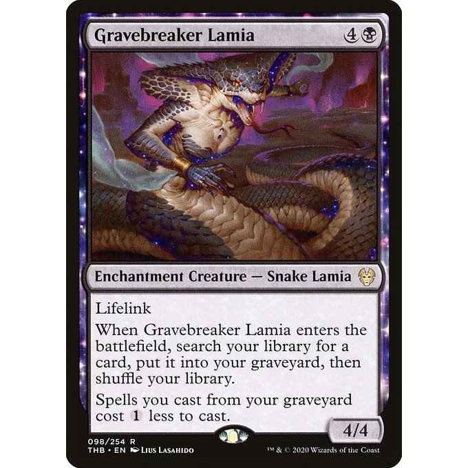 Magic: The Gathering - Theros Beyond Death - Gravebreaker Lamia (98)