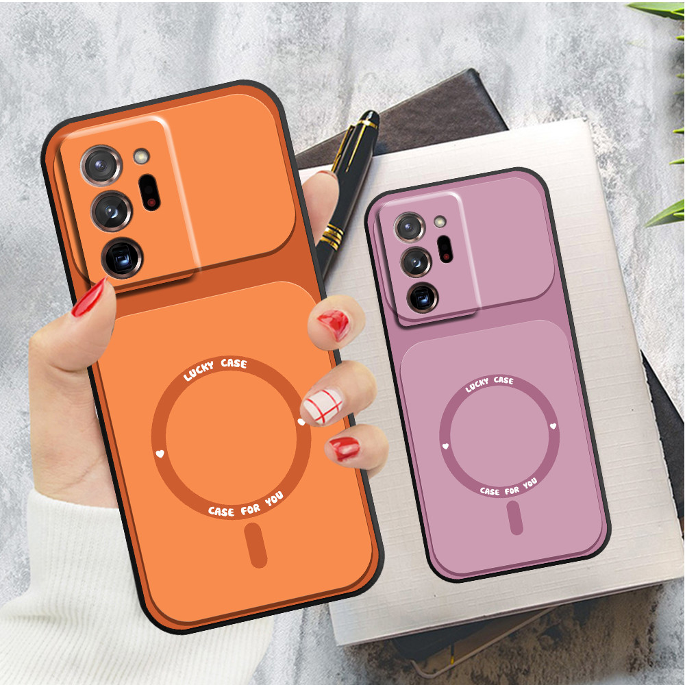 Ốp lưng Samsung Note 20 / Note 20 Ultra / Note 20 Ultra 5G in hình vòng tròn luckycase