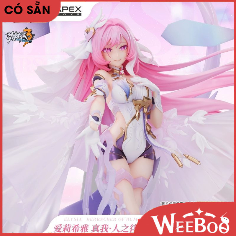 Mô hình Elysia: True Self – Herrscher of Human Ego – Honkai Impact 3rd – Chính hãng Mihoyo x APEX