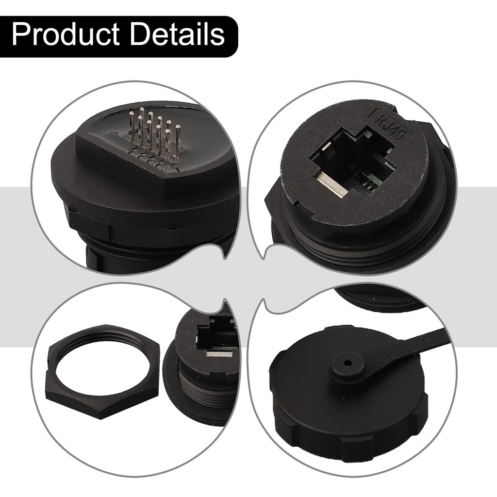 (Hrdeal) E16 Connector Network Switch Coupler Snap-on Female Ổ cắm Board