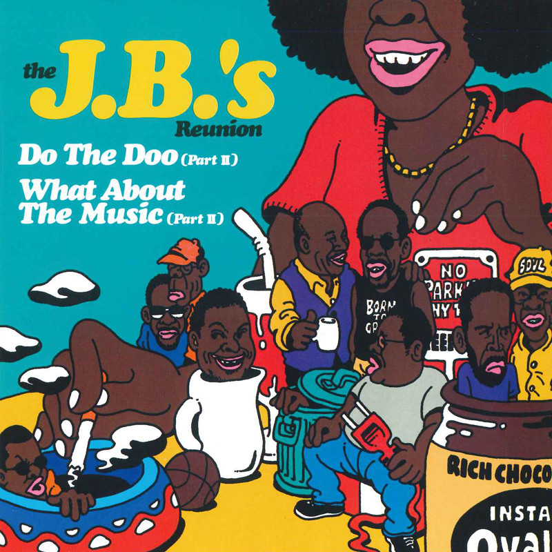 7inch Record J.BS REUNION  Do The Doo Part II  What About T P74513 PVINE 2021 Japan SoulFunk