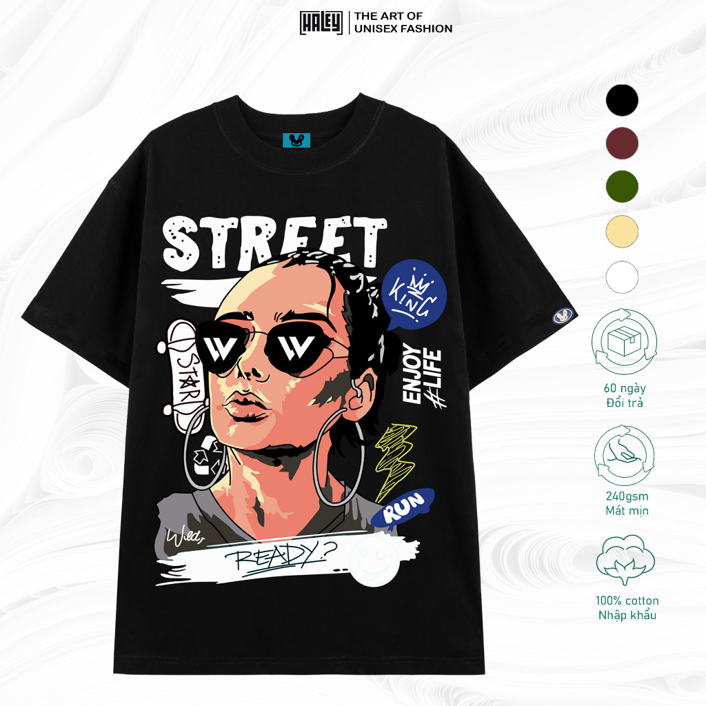 Áo Thun Nữ Nam Cotton Lạnh Unisex Local Brand Neogen TN59, Áo Phông Tay Lỡ Form Rộng Street style Ul