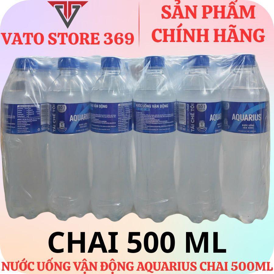 Nước uống vận động AQUARIUS chai 500ml