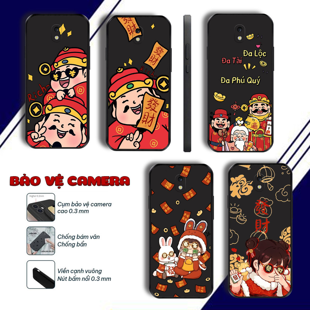 Ốp lưng Samsung J2 Pro J3 pro J5 Pro j7 Pro J2 Core , J2 Prime dẻo Tết thần tài may mắn