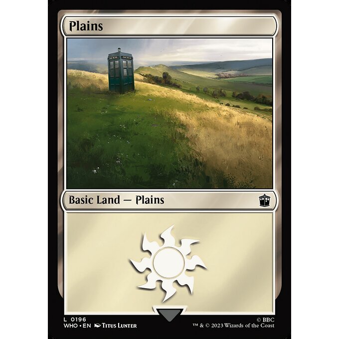 Magic: The Gathering - Doctor Who - Plains (196)