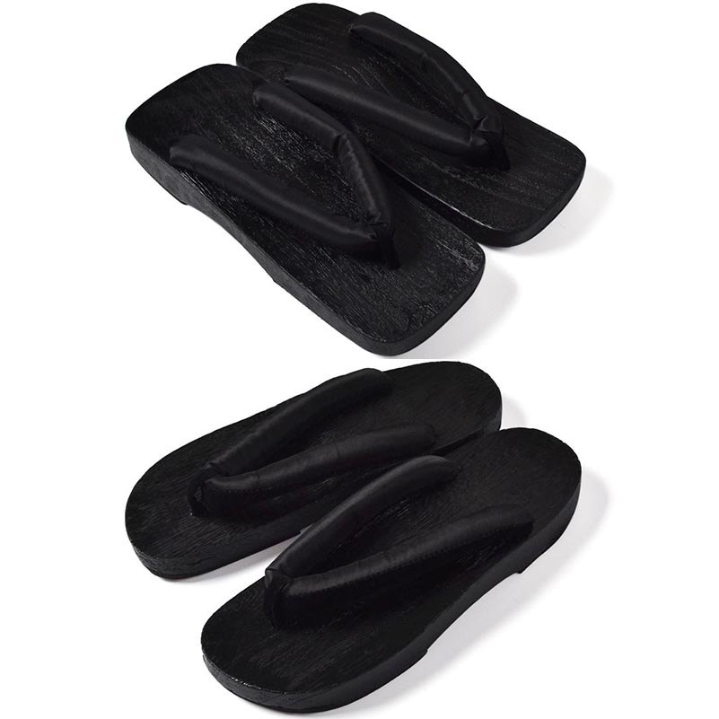 Anime Cosplay Giày Geta Tắc Nhật Bản Truyền Thống Samurai Nam Dép Đi Trong Nhà