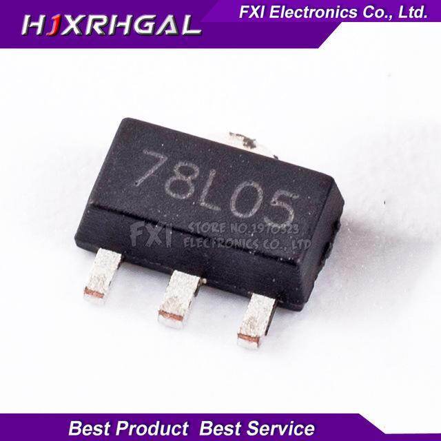 100 chiếc 78L05 SOT89 SOT SMD Bộ ba