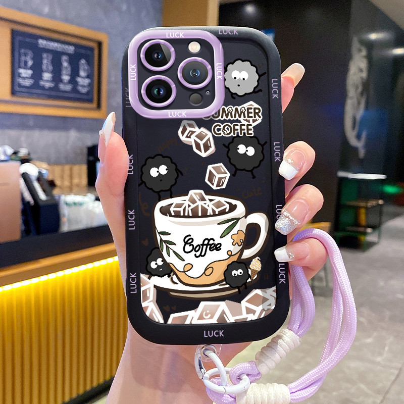 Ốp Lưng iPhone 11 11 Pro 11 Pro Max 12 12 Pro 12 Pro Max 13 13 Pro 13 Pro Max Case Với Lanyard Dễ th