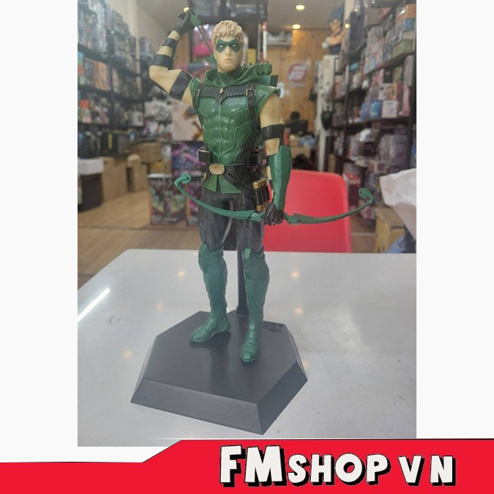 (No Box) Mô Hình Nhân Vật Dc Collectibles Comics Icon Green Arrow Statue
