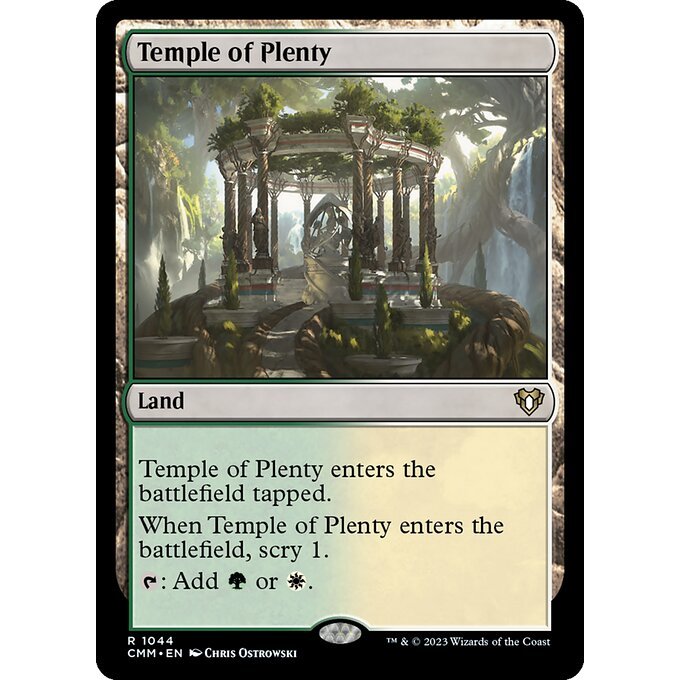Magic: The Gathering - Commander Masters - Temple of Plenty (1044)