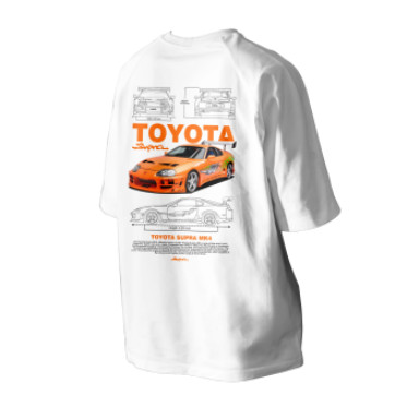 Áo thun Toyota Supra Mk4 Microfiber