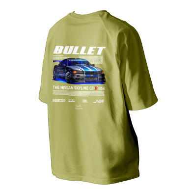 Áo thun Nissan Skyline Gt-r R34 Microfiber