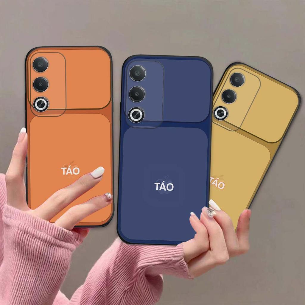 Ốp lưng Oppo A5 / A5 Pro / A5i / A5i Pro in hình thời trang nắp lưng quả táo sang trọng
