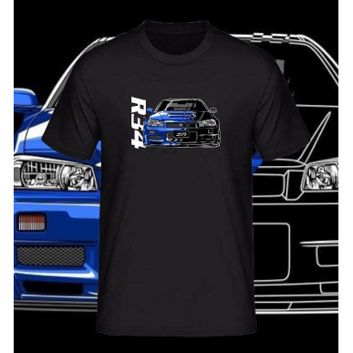 Áo thun Nissan Skyline R34 Microfiber Jersey